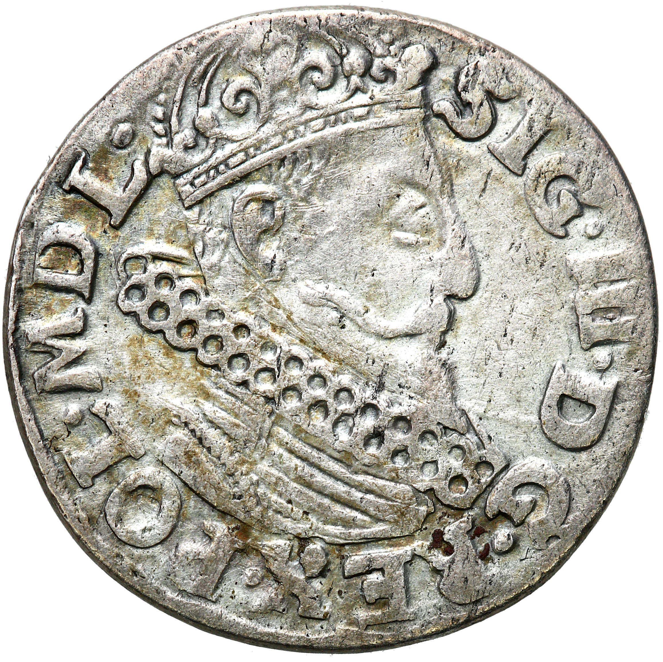 Zygmunt III Waza, Trojak (3 grosze) 1618, Kraków